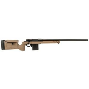 Howa Bravo Rifle 308 Win, KRG Bravo Chassis, AICS MAG 20 #6 Threaded 5/8"X24 1-10", Flat Dark Earth, 10rd