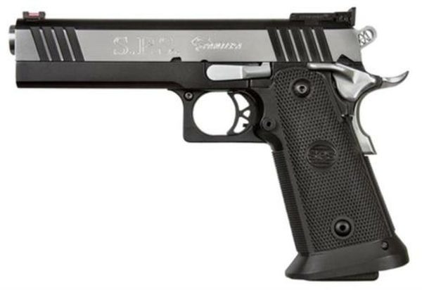SPS Pantera 9mm, 5" Barrel, 21rd, Black Polymer Frame, Chrome Slide