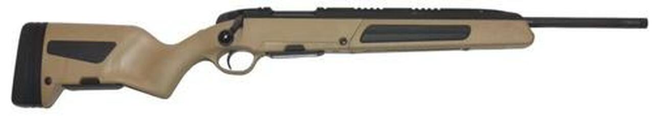 Steyr Scout Rifle Bolt Action, .308 Win, 19" Fluted Barrel 5rd, Brown Synthetic