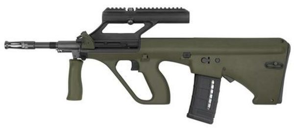 Steyr AUG A3 M1, .223/5.56, 16", 30rd, 3X Optic, OD Green Stock, Black