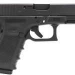 Glock 19 Gen4 9mm, 4.01", Fixed Sights, Modular Backstrap, Black,, rd, 15 rd