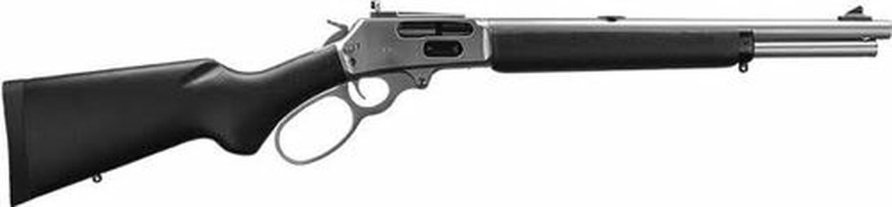 Marlin 1895 Trapper Modern Lever Hunter MLH Custom Shop, 45-70 16" Barrel, Matte SSl, Happy Trigger, Action Job