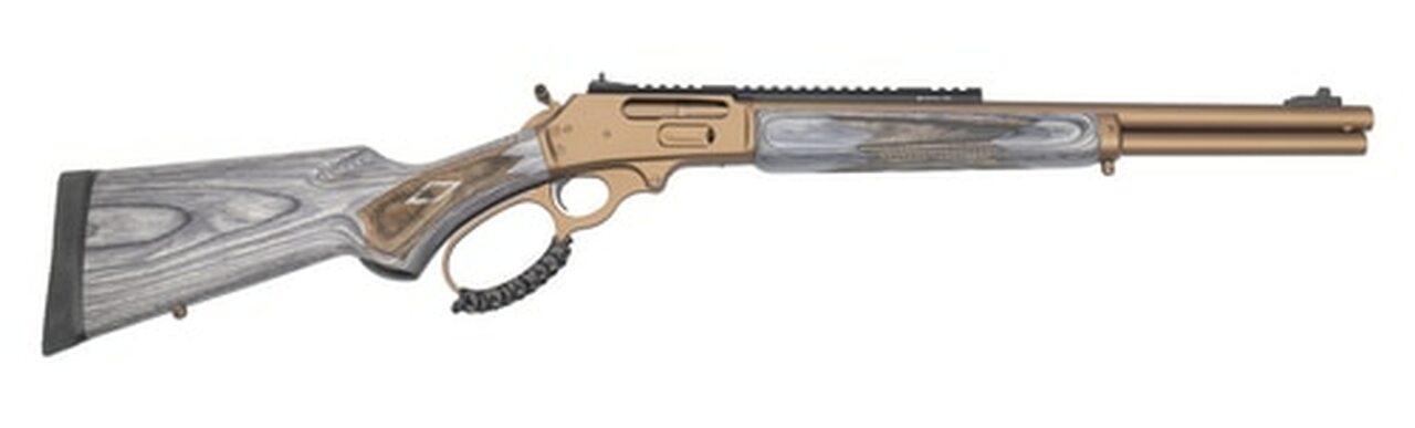Marlin 1895 SBL Modern Lever Hunter MLH Custom Shop, .45-70, 18" Barrel, Bronze Cerakote, Happy Trigger, Action Job