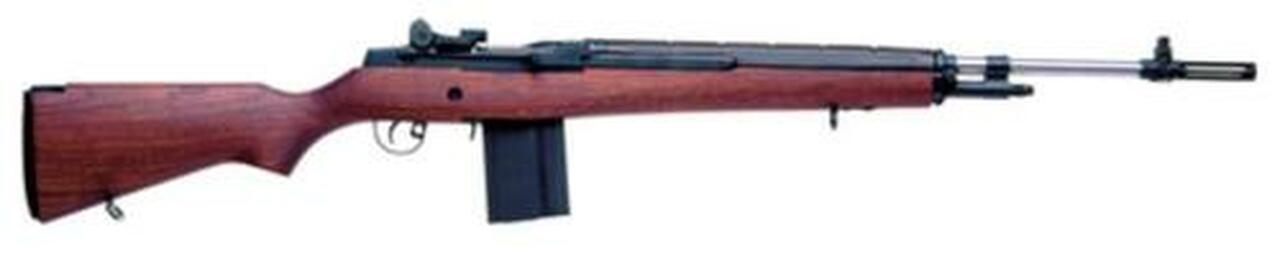 Springfield M1A Loaded Semi-Auto 308 Win 22" Walnut Stock SS 10rd CA Legal