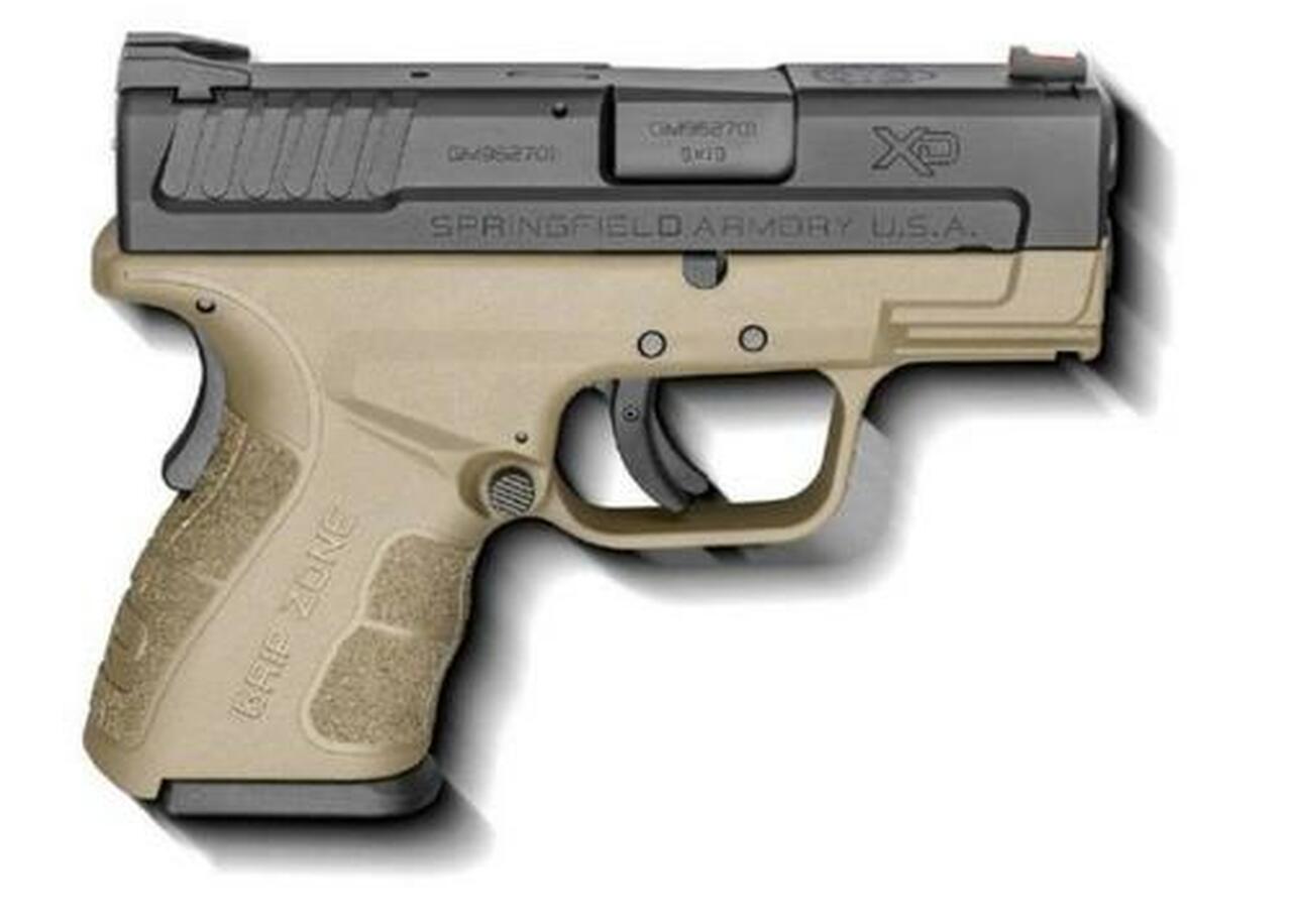 Springfield XD Mod.2 Sub-Compact, 9mm, 3", 10rd, Flat Dark Earth