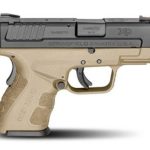 Springfield XDG Mod.2 Sub-Compact 9mm 3" Barrel Flat Dark Earth Finish, X-Tension