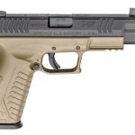 Springfield XDM 9mm 4.5" Threaded Barrel Flat Dark Earth Finish 19 Rd Mag
