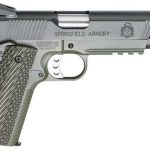 Springfield 1911 Loaded M.C. Operator 45 ACP 5" Barrel OD Green Frame, G10 Grips 7rd Mag