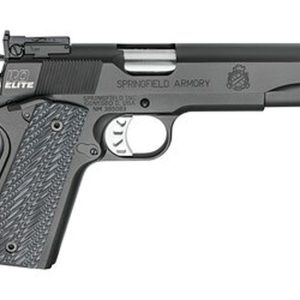 Springfield Range Officer Elite Target 1911 9MM, 5" Match Barrel, G10 Black Grips, 2-9Rd Magazines, Ambi Safety, Range Bag