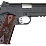 Springfield 1911 Champion Operator Lightweight 45 ACP, 4", Cocobolo Grip, Black Hardcoat Frame, Black Carbon Steel Slide, 7rd