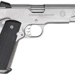 SPRINGFIELD 1911 TRP SERVICE SATIN SS SLIDE/FRAME BLACK G10 GRIP 7rd Mag