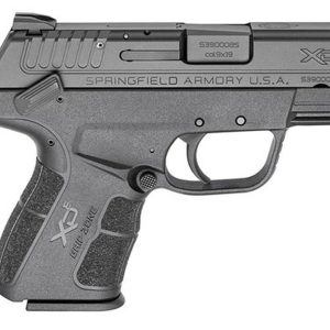 Springfield XDE Package 9MM 3.3" Barrel Black Melonite Finish FO Front/Combat Rear Sight 8rd & 9rd Mag