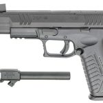 Springfield XDM OSP (Optical Sight Pistol), Full Size, 9MM, 5.3" Threaded Barrel, 2x19Rd, 2 Mags 4.5" Non-Threaded Barrel Included