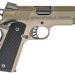 Springfield 1911 EMP Conceal Carry, 9mm, 4" Barrel, 9rd, Flat Dark Earth
