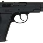TriStar S-120 Pistol 9mm 4.7" Barrel, Black Checkered Grips Blued, 17rd