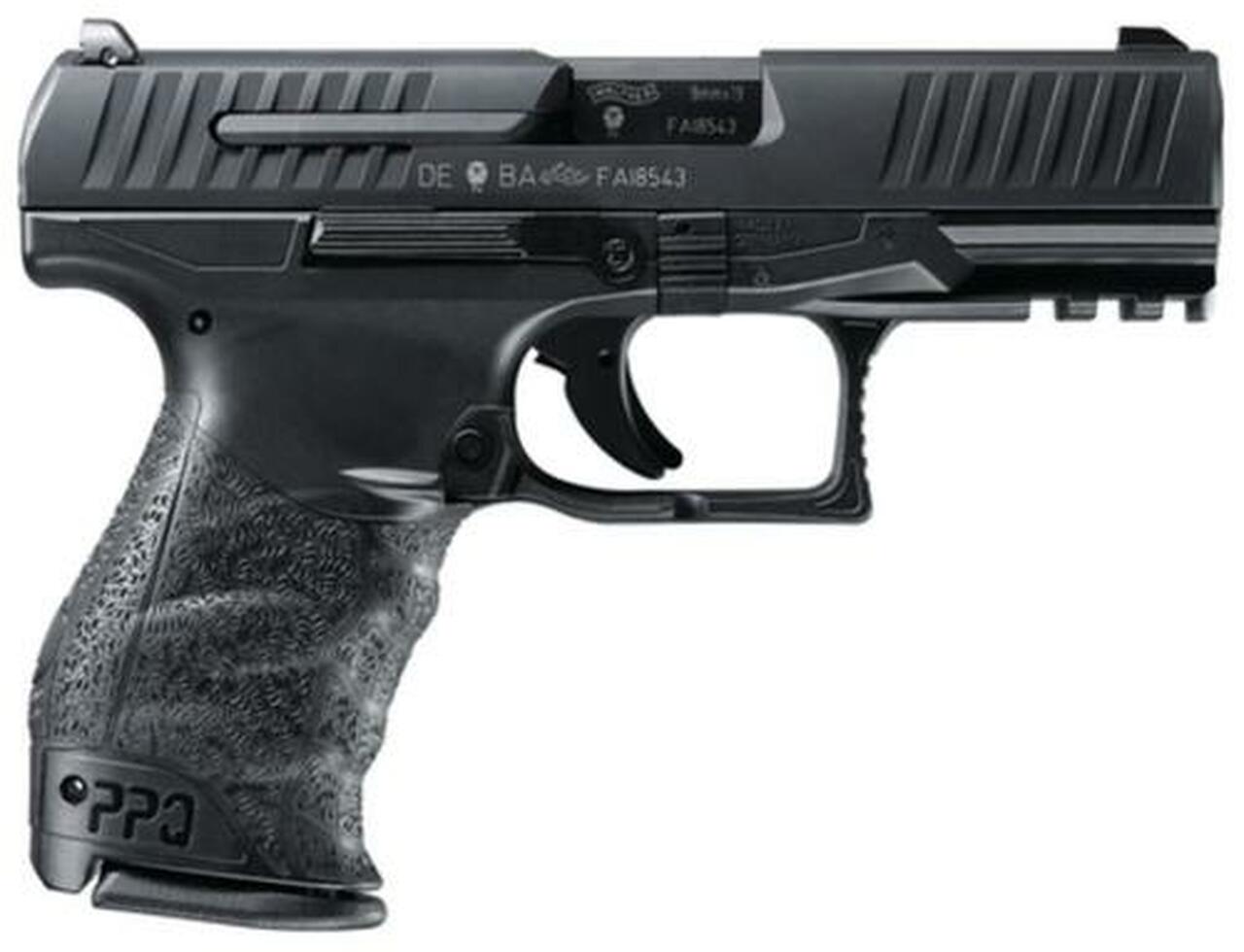 Walther PPQ Classic 9mm 4" Black 15 Round, 2 Mags
