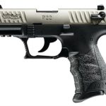 Walther Model P22 .22Lr 3.4 Inch Threaded Barrel Nickel Finish Picatinny Rail 10 Round