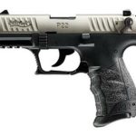 Walther P22 QD 22 (LR) 3.42" Barrel Nickel Slide 10rd Mag