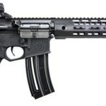Hammerli Tac R1 AR-15 22 LR, 16" Threaded Barrel, MFT Minimalist Stock, M-LOK Handguard, Flip-Up Sights, 20Rd mag