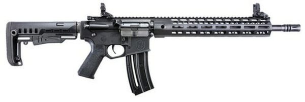 Hammerli Tac R1 AR-15 22 LR, 16" Threaded Barrel, MFT Minimalist Stock, M-LOK Handguard, Flip-Up Sights, 20Rd mag