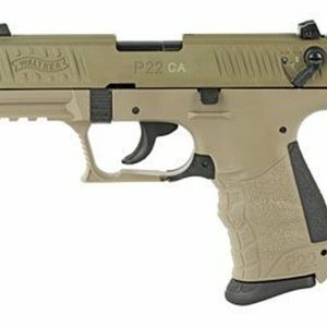 Walther P22, .22 LR, 3.42" Barrel, 10rd, Flat Dark Earth, California Compliant