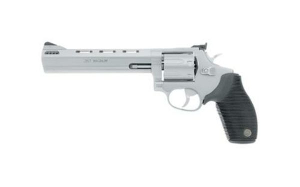 Taurus Model 627 Standard 357 RemMag 6.5" Ported Barrel 7rd Ribber Grip Overlay MSS