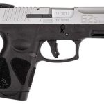 Taurus G2S Slim Stainless 40 S&W, 3.25" Barrel, Black Polymer Frame, 6rd