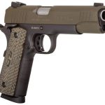 Taurus 1911, .45 ACP, 5" Barrel, 8rd, Brown CZ Grip, OD Green