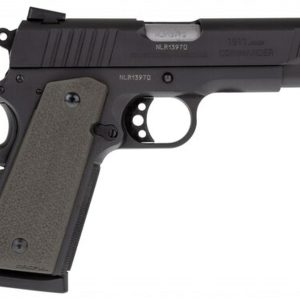 Taurus 1911 Commander, 45 ACP, 4.25" Barrel, 8rd, OD Green Magpul MOE Grips, Black
