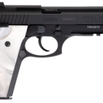 Taurus PT92 Full Size, 9mm, 5" Barrel, Steel Frame, Black, Pearl Grips, 17Rd, 2 Magazines