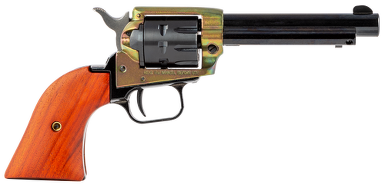 Heritage Rough Rider Small Bore, .22 LR, 4.75", 9rd, SAO, Color Case-Hardened