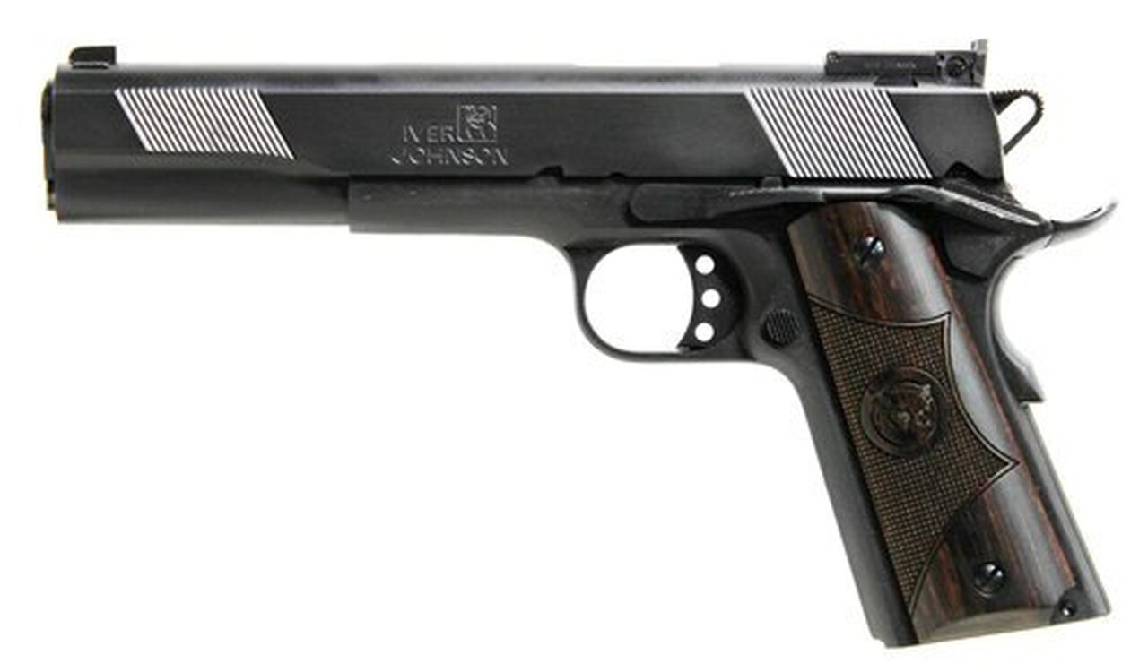 Iver Johnson 1911 Eagle XL, .45 ACP, 6", 8rd, Black