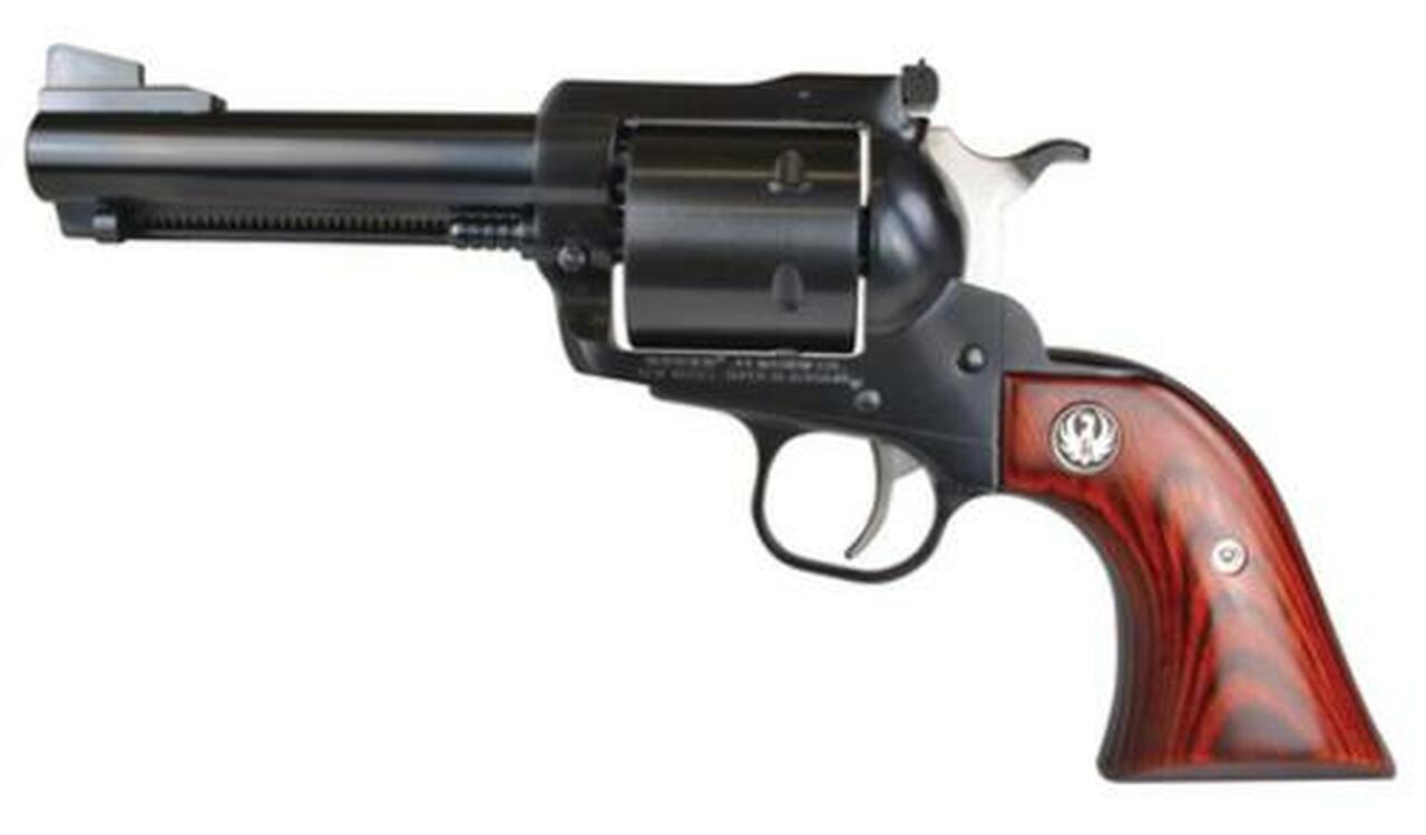 Ruger Super BlackHawk Standard 44 RemMag 4.62" 6rd Rosewood Grip Blued