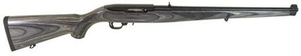 Ruger 10/22 22LR 18.5" Black Laminate Mannlicher Stock