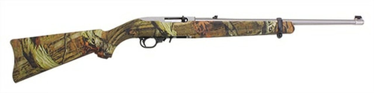 Ruger 10/22 Mossy Oak Camo, Stainless Steel