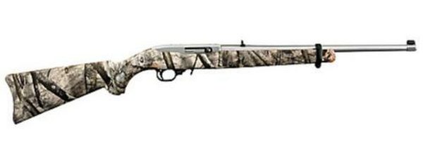 Ruger 10/22 .22LR, Mossy Oak Camo, Stainless Steel