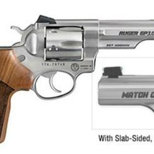 Ruger GP100 Match Champion Double Action Revolver .357 Magnum 4" Barrel SS