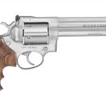 Ruger GP100 357 Mag/38 Spec 6.5" Barrel Stainless Steel, Unfluted Cylinder, 6 Round