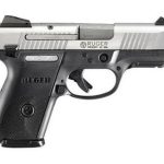 Ruger SR9C 9mm Stainless Steel, 3 10rd Mags