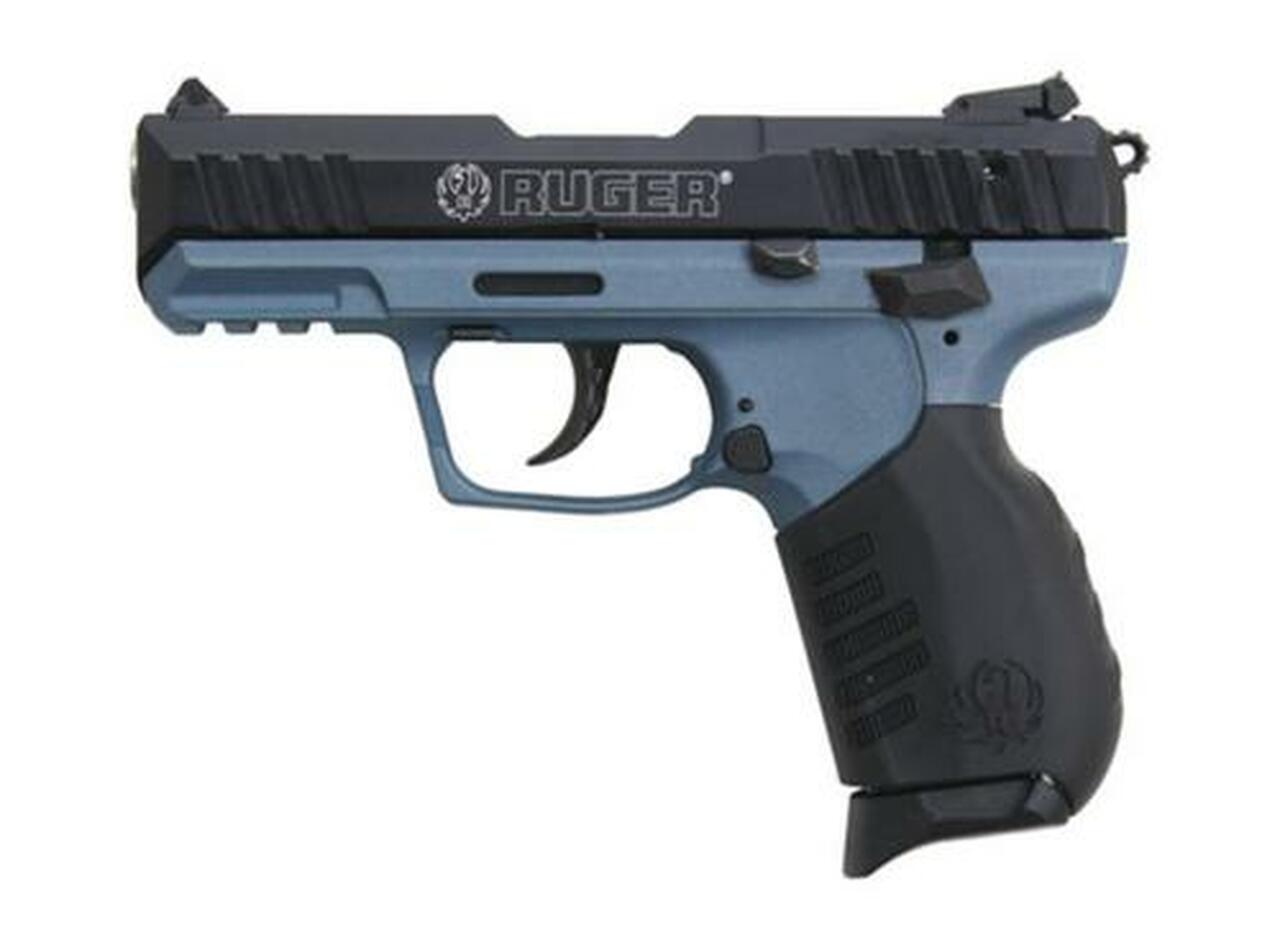 Ruger SR22 22LR, Blue Titanium Frame, 3.5", 10rd