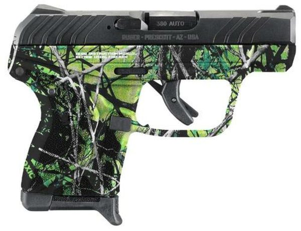 Ruger LCP II 380 ACP 2.75" Barrel Moon Shine Toxic Camo 6rd Mag