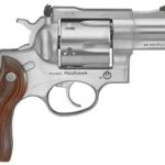 Ruger Redhawk Kodiak Backpack Revolver, 44 Mag 2.75" Wood Grips Satin Nickel Finish