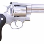 Ruger Redhawk 44mag 4” SS Full Lug /Black Micarta Grips/Fiber optic Front Site