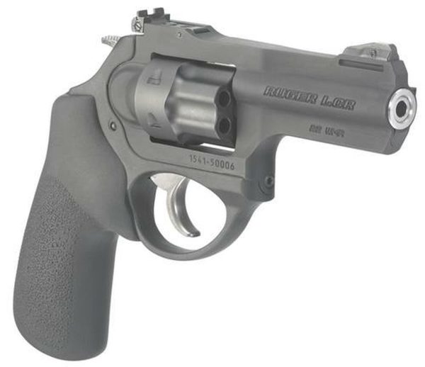Ruger LCRX 22 Win Mag (WMR) 3" Barrel Black Hogue Tamer Monogrip 6rd