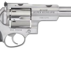 Ruger Super Redhawk 10MM SS 6.5" Barrel Adjustable Sights 6rd