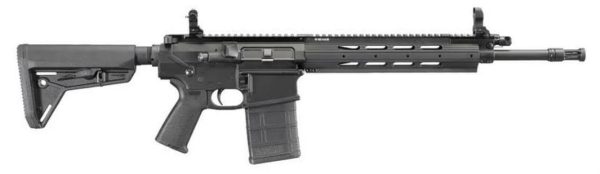 Ruger SR-762 AR10 .308/7.62 16" Fluted Barrel, 6 Position Telescoping Stock, Hardcoat Finish, 20rd Mag