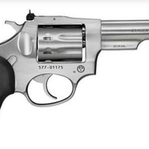 Ruger SP101 .22LR, 4.2" Barrel, 8 Round, Stainless Steel, Adjustable Fiber Optic Sight