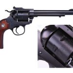 Ruger Single-Six Bisley 32 H&R Mag, 6.5" Barrel, Unfluted Cylinder, Wood Grips, 6rd