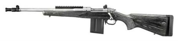 Ruger Gunsite Scout 5.56 Stainless Steel, 16", LEFT HANDED