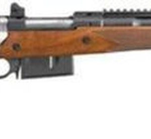 Ruger Gunsite Scout, .450 Bushmaster, 16.1", Walnut Stock, Black